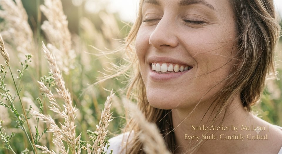 맥클린치과 라미네이트 — Smile Atelier by McLean, Every Smile, Carefully Crafted.